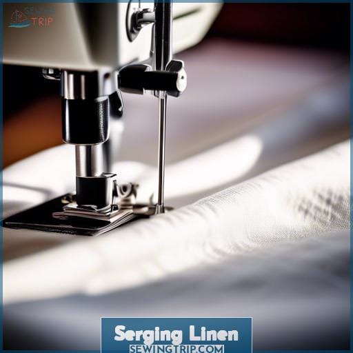 Serging Linen Serging Linen