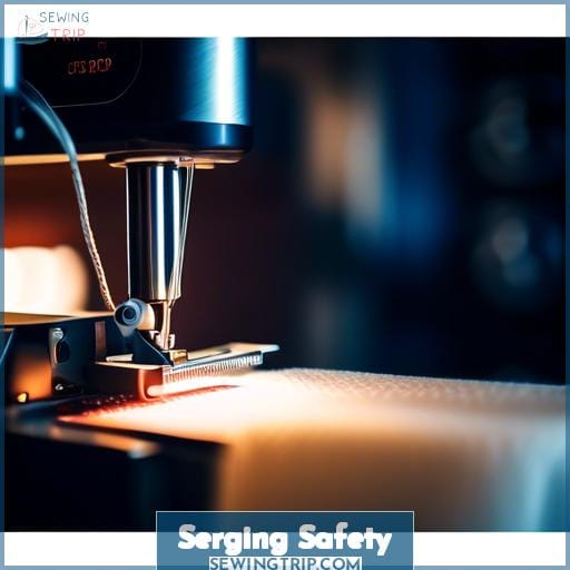 Serging Safety Serging Safety