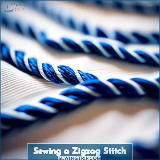 Sewing a Zigzag Stitch