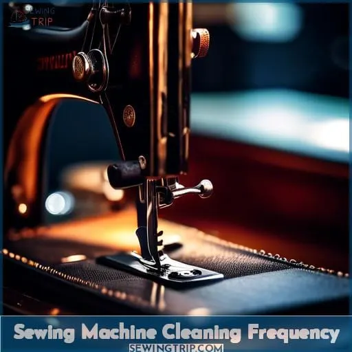Sewing Machine Cleaning Frequency