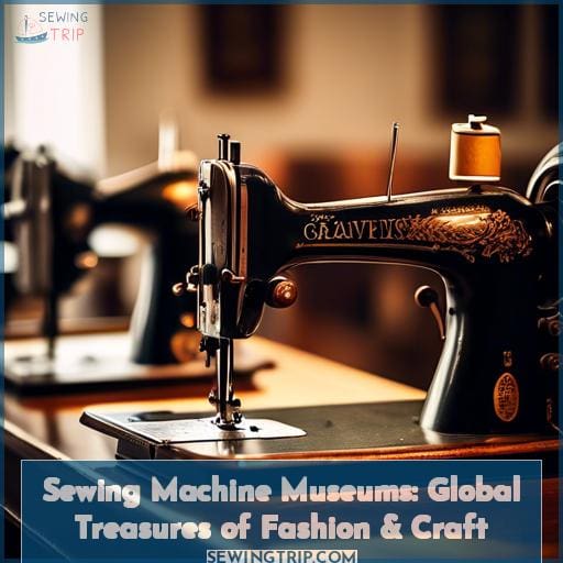 Sewing Machine Museums Global Treasures of Fashion & Craft