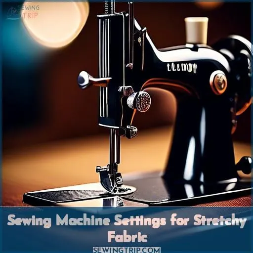 Sewing Machine Settings for Stretchy Fabric