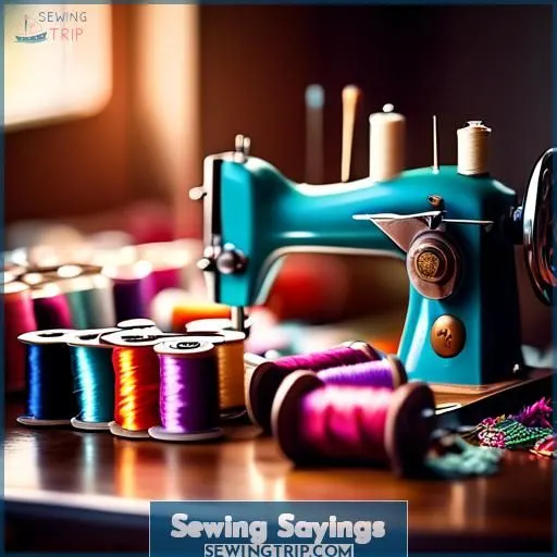 Sewing Sayings