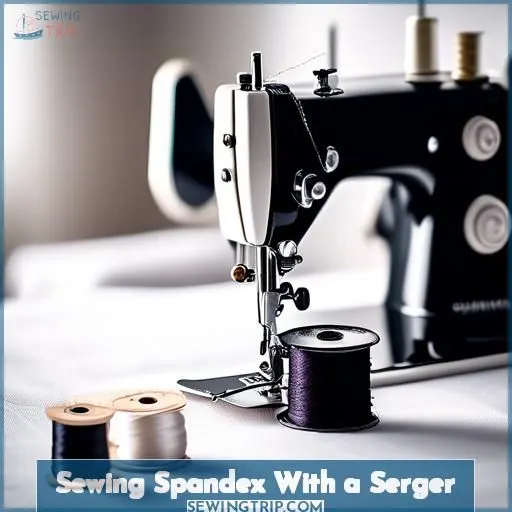 Sewing Spandex With a Serger