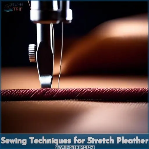 Sewing Techniques for Stretch Pleather
