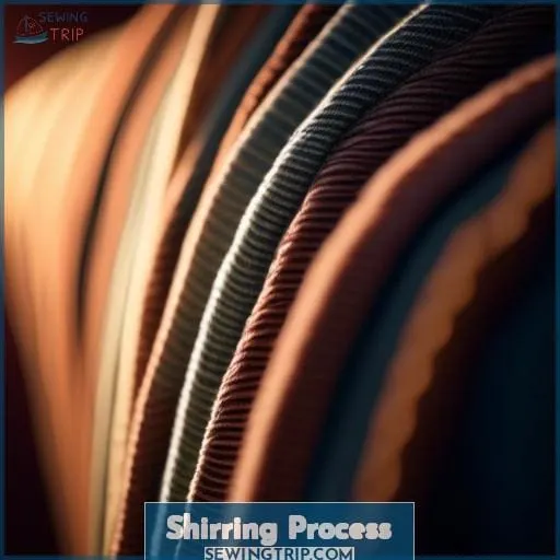 Shirring Process