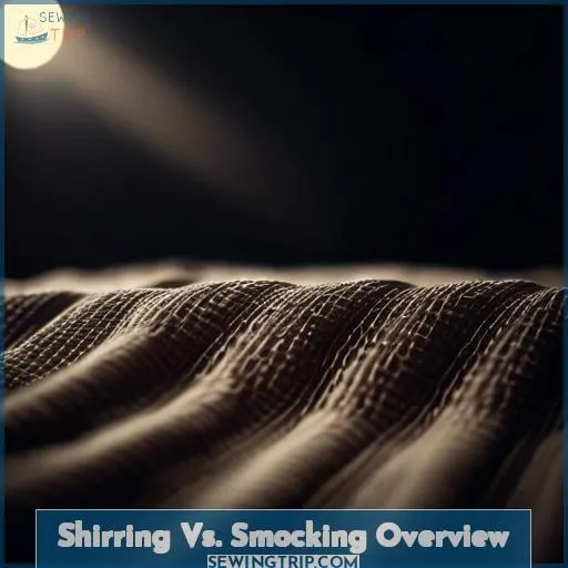 Shirring Vs. Smocking Overview