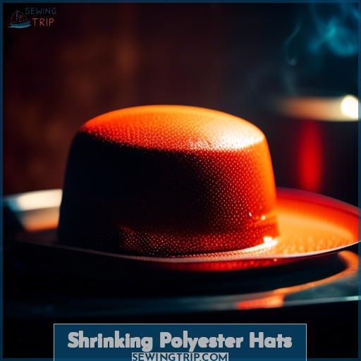 Shrinking Polyester Hats