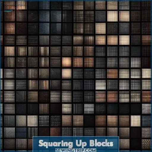 Squaring Up Blocks