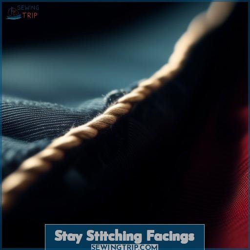 Stay Stitching Facings
