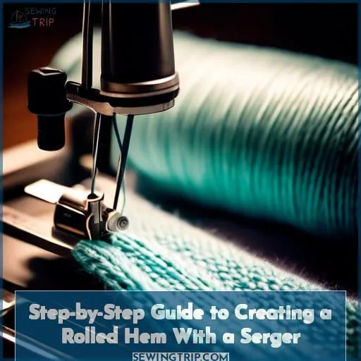 Step-by-Step Guide to Creating a Rolled Hem With a Serger