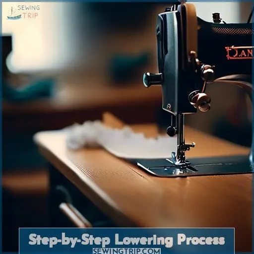 Step-by-Step Lowering Process