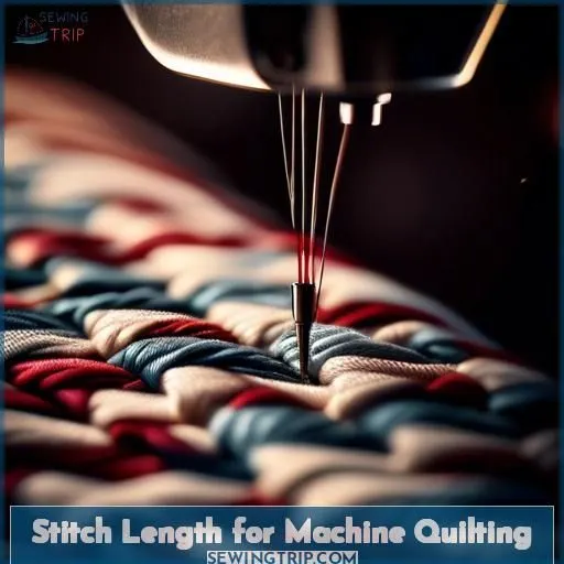 Stitch Length for Machine Quilting