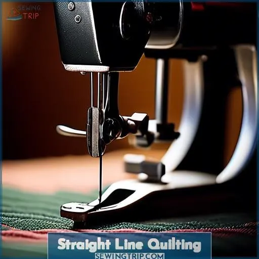 Straight Line Quilting