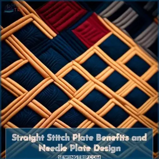 Straight Stitch Plate Benefits and Needle Plate Design