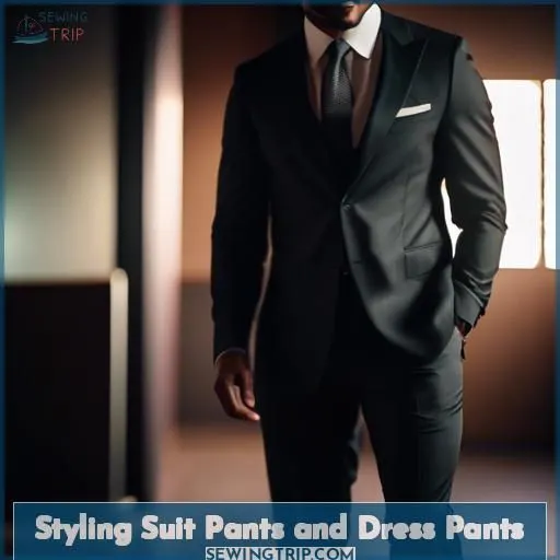 Styling Suit Pants and Dress Pants
