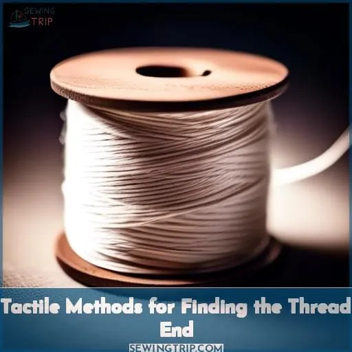 Tactile Methods for Finding the Thread End
