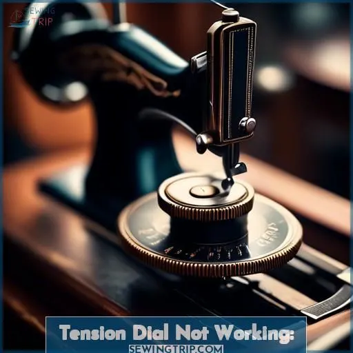 Tension Dial Not Working: