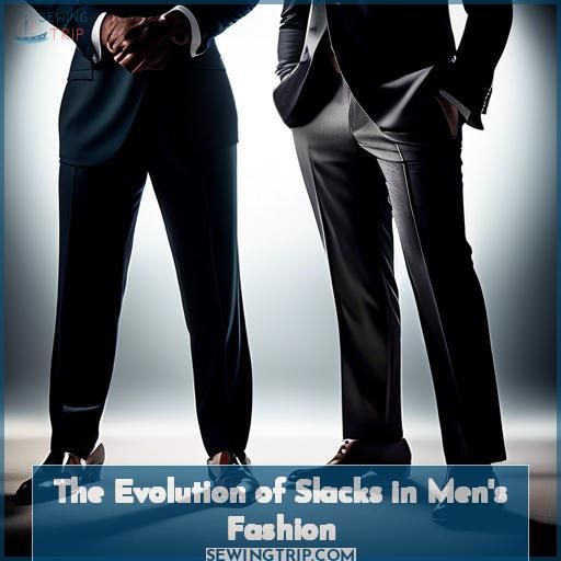 The Evolution of Slacks in Men's Fashion The Evolution of Slacks in Men's Fashion