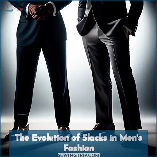 The Evolution of Slacks in Men