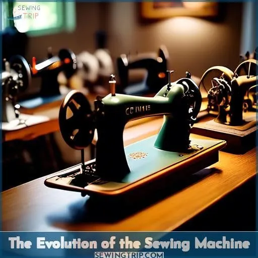 The Evolution of the Sewing Machine
