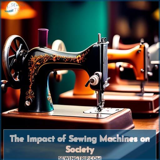 The Impact of Sewing Machines on Society
