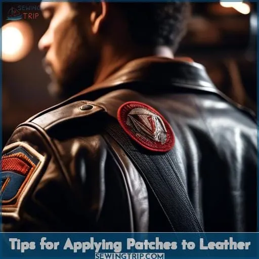 Tips for Applying Patches to Leather