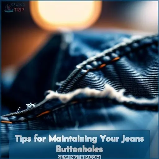 Tips for Maintaining Your Jeans Buttonholes