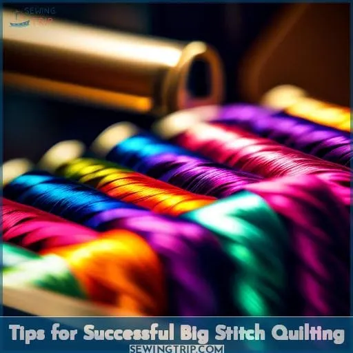 Tips for Successful Big Stitch Quilting