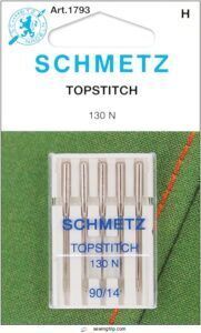 How to Sew on Quilt Binding: a Step-by-Step Guide With Tools 5 Topstitch Machine Needle-Size 90/14 5/Pkg,Silver B0041BOP6E