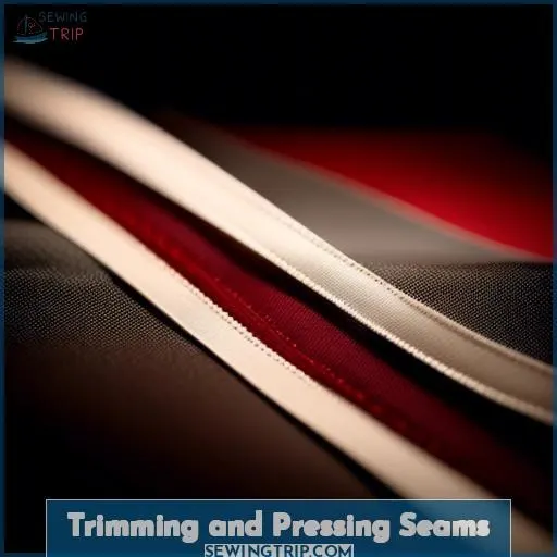 Trimming and Pressing Seams