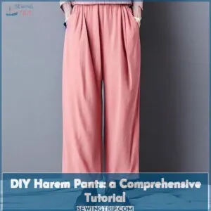 tutorialsdiy harem pants