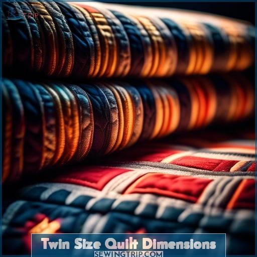 Twin Size Quilt Dimensions Twin Size Quilt Dimensions
