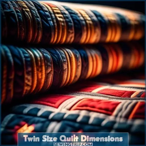Twin Size Quilt Dimensions