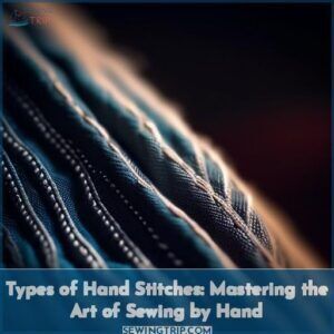 Types of Hand Stitches: Mastering the Art of Sewing by Hand 1 types of hand stitches