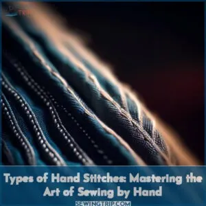 types of hand stitches