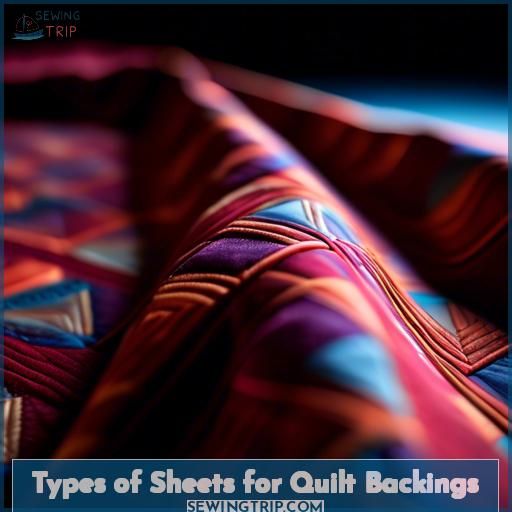 Types of Sheets for Quilt Backings Types of Sheets for Quilt Backings