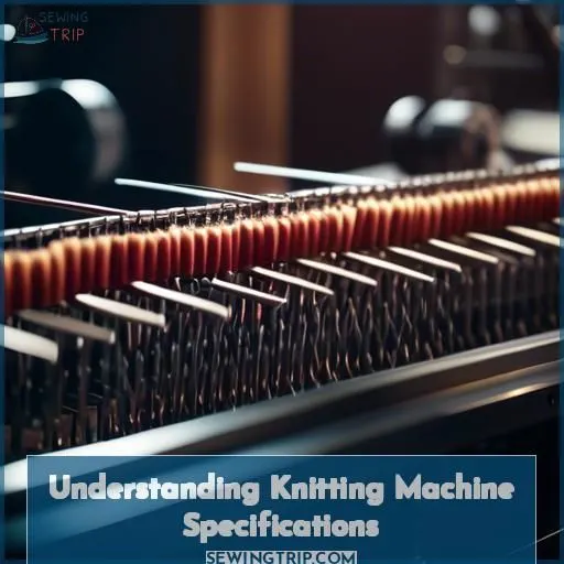 Understanding Knitting Machine Specifications