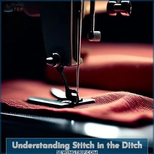 Understanding Stitch in the Ditch