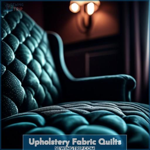 Upholstery Fabric Quilts