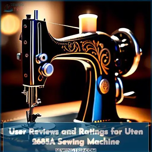 User Reviews and Ratings for Uten 2685A Sewing Machine