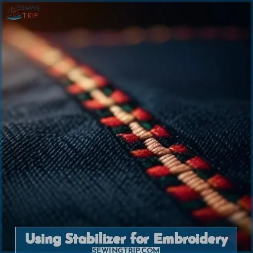 Using Stabilizer for Embroidery
