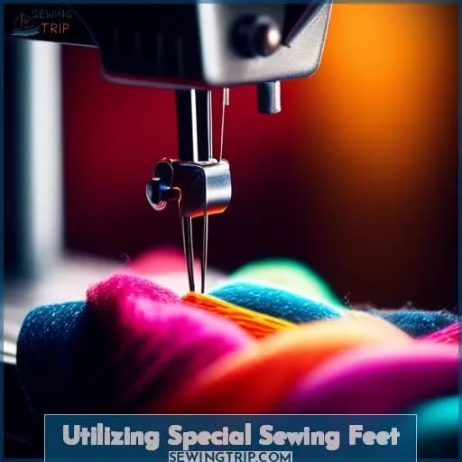 Utilizing Special Sewing Feet