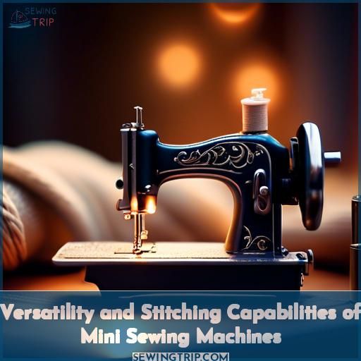 Versatility and Stitching Capabilities of Mini Sewing Machines