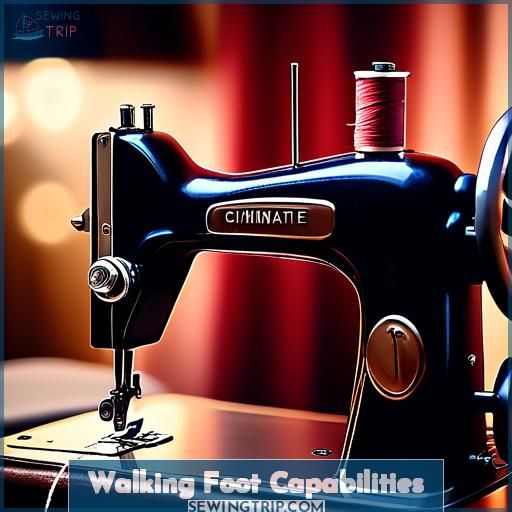 Walking Foot Capabilities Walking Foot Capabilities