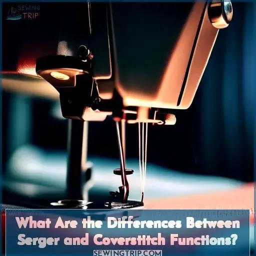 What Are the Differences Between Serger and Coverstitch Functions