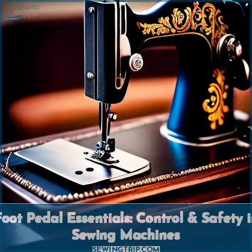 Foot Pedal Essentials: Control & Safety in Sewing Machines