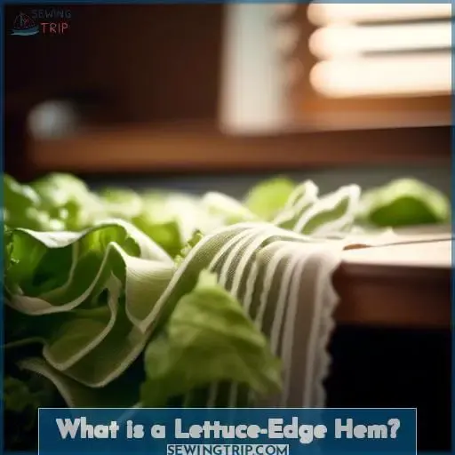 What is a Lettuce-Edge Hem