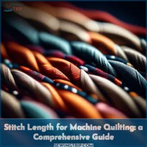 what stitch length should i use for machine quilting