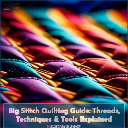 what thread do you use for big stitch quilting